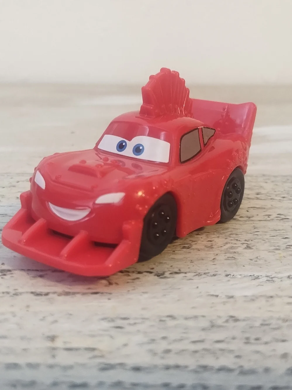 2022 McDonald's Disney Cars On The Road Rumbler Lightning McQueen Happy Meal